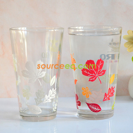 Customization 500ML Cold Color-changing Glass Promotional Products