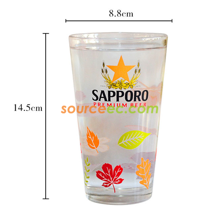 Customization 500ML Cold Color-changing Glass Promotional Products