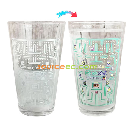 Customization 500ML Cold Color-changing Glass Promotional Products