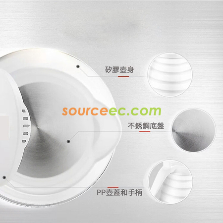 Customization 600ML Silicone Folding Electric Travel Kettle Promotional Products