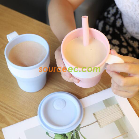 Customization Foldable Silicone Cup Promotional Products