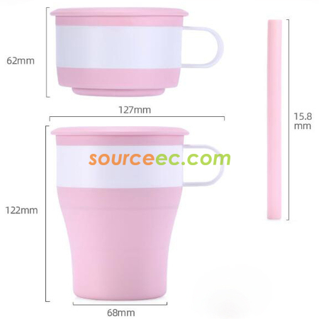 Customization Foldable Silicone Cup Promotional Products