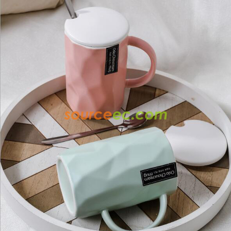 Customization Water chestnut ceramic cup Promotional Products