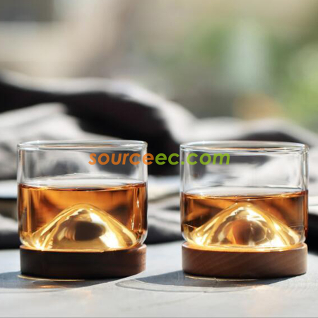 Japanese style glass teacup
