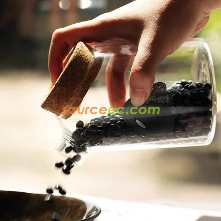 Customization Glass Sealed Jar With Cork Stopper Promotional Products