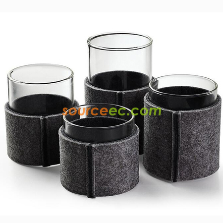 Customization Felt Heat Insulation Cup Cover Promotional Products