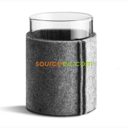 Customization Felt Heat Insulation Cup Cover Promotional Products