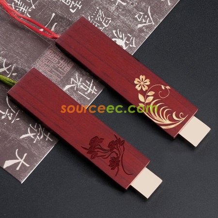 Customization Redwood U Disk Promotional Products
