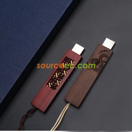 Customization Redwood U Disk Promotional Products
