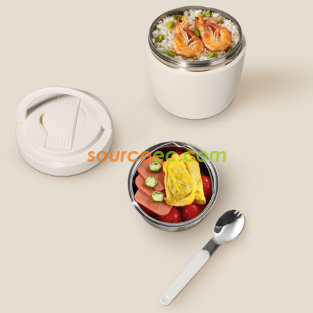 Customization 1000ML Stainless Steel Vacuum Insulated Food Jar Promotional Products