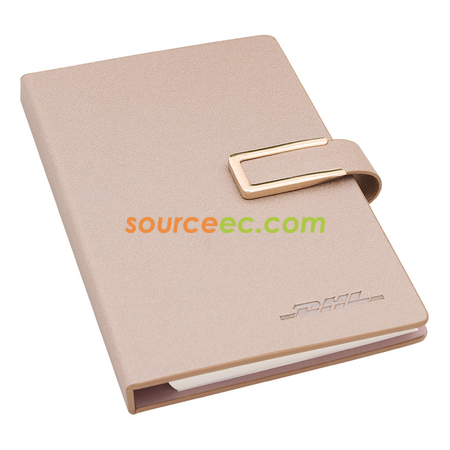 Customization PU Notebook with Sticky Promotional Products
