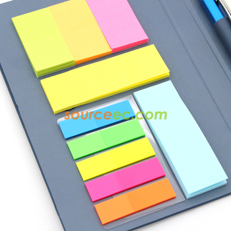 Customization PU Notebook with Sticky Promotional Products