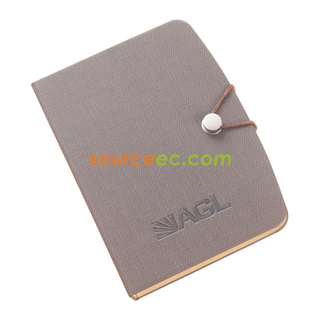 Customization PU Notebook with Sticky Promotional Products