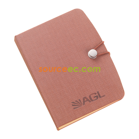Customization PU Notebook with Sticky Promotional Products