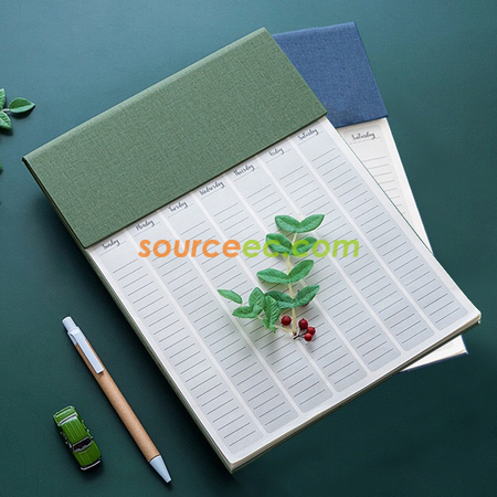 Notebook with Planner