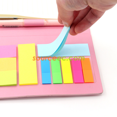 Customization PU Marbled Cover Notebook with Sticky Promotional Products