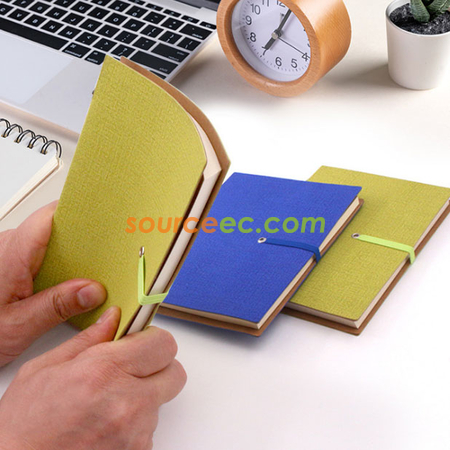 Customization A5 Soft Notebook with Sticky Promotional Products