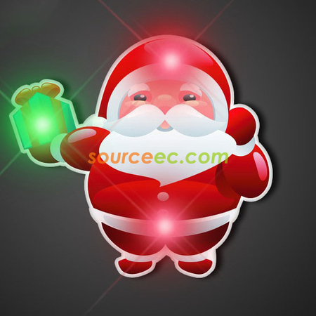 Customization Christmas LED Badge Promotional Products