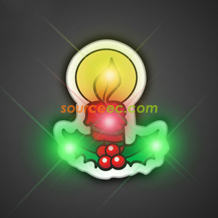 Customization Christmas LED Badge Promotional Products