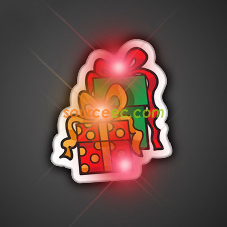 Customization Christmas LED Badge Promotional Products