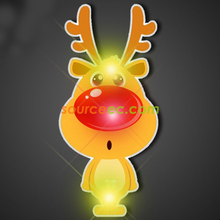Customization Christmas LED Badge Promotional Products