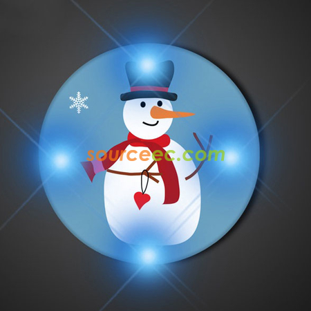 Customization Christmas LED Badge Promotional Products