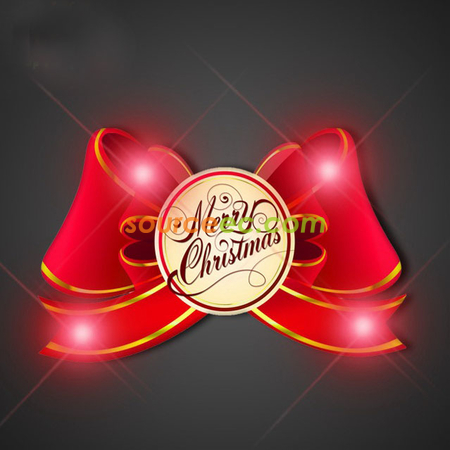 Customization Christmas LED Badge Promotional Products