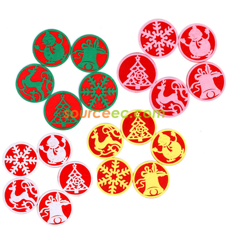 Customization Hollow Round Felt Coaster Promotional Products