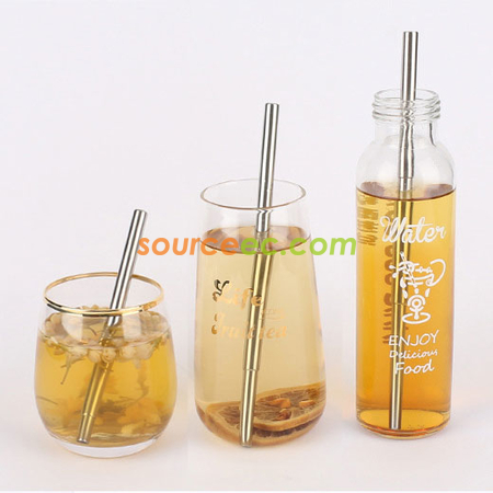 Customization Retractable Stainless Steel Straw Promotional Products
