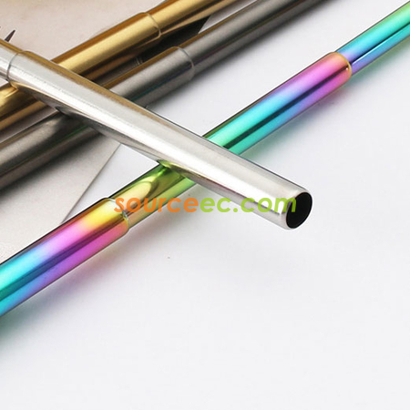 Customization Retractable Stainless Steel Straw Promotional Products