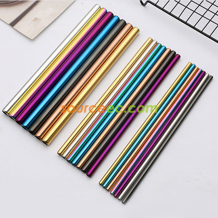 Customization Stainless Steel Straw with Tube Promotional Products