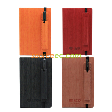 Customization PU Notebook with Sticky Promotional Products
