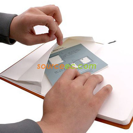 Customization A5 PU Notebook with Sticky Promotional Products