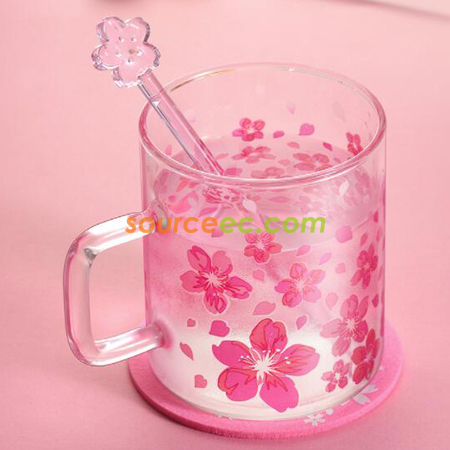 Customization Cherry Blossom Glass Promotional Products