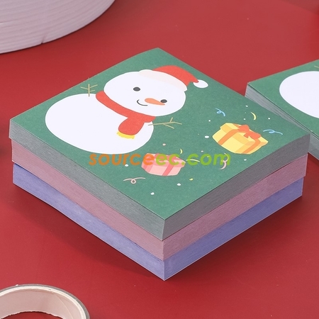 Customization Christmas Sticky Notepad Promotional Products