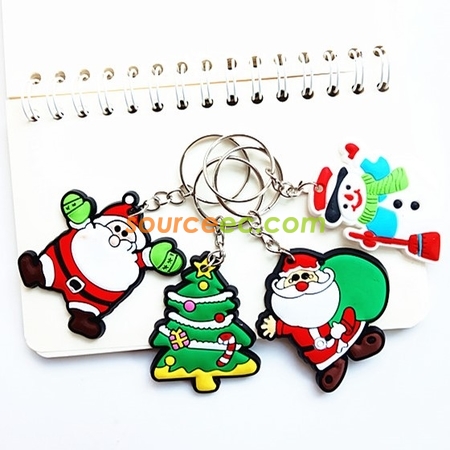 Customization Christmas Keychain Promotional Products