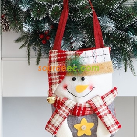 Customization Christmas Decoration Gift Bag Promotional Products