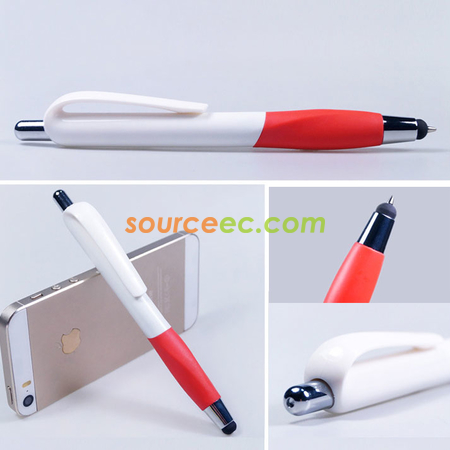 Customization 2-in-1 Ballpoint Pen with Stylus Promotional Products