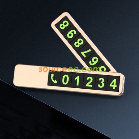 Customization Glowing Parking Card Promotional Products