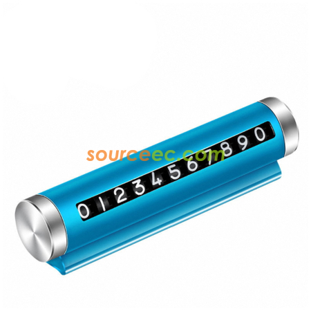 Customization Rotate Number Parking Card Promotional Products
