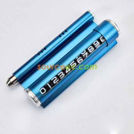 Customization Muti-functional Rotate Number Parking Card Promotional Products