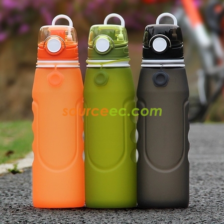 Customization Silicone Folding Water Bottle Promotional Products