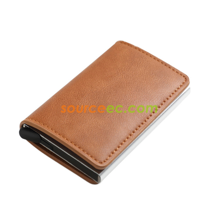 Customization Pu RFID Card Holder Promotional Products