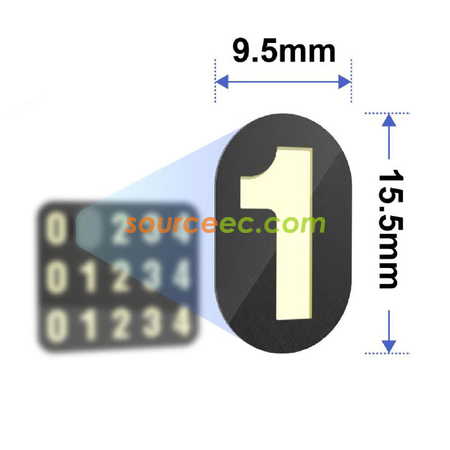 Customization Temporary Stop Phone Sign Promotional Products