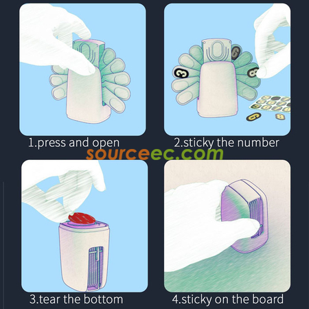 Customization Temporary Stop Phone Sign Promotional Products