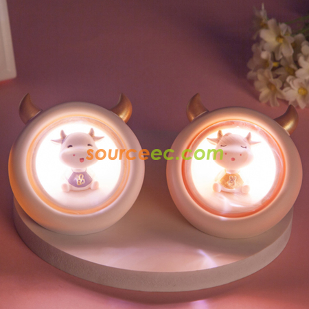 Customization Cow Night Light Promotional Products