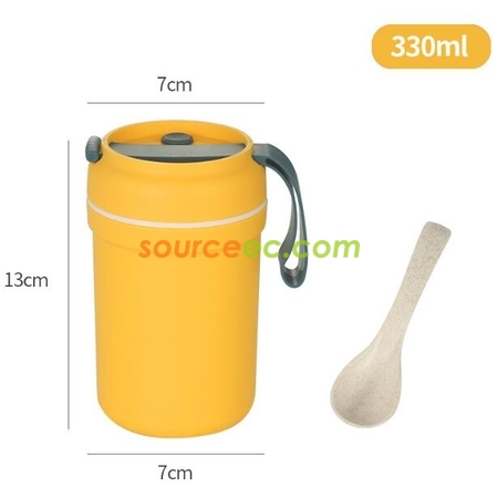 Customization 330ml Portable Double Cup Promotional Products