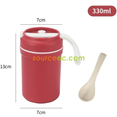 Customization 330ml Portable Double Cup Promotional Products