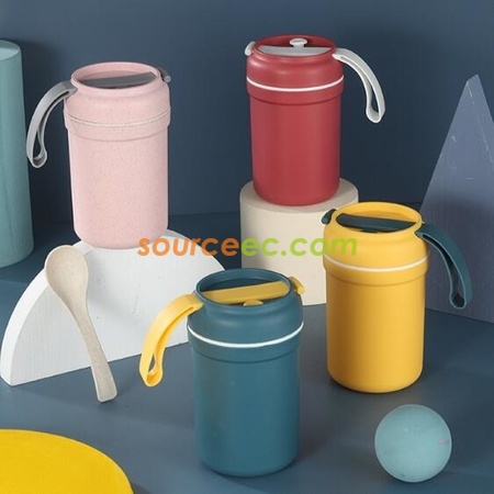 Customization 330ml Portable Double Cup Promotional Products