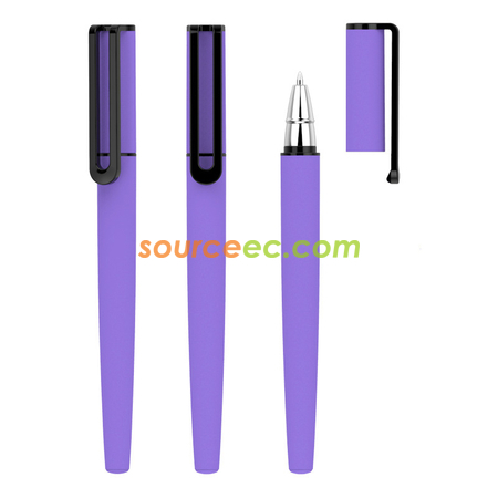 Customization Plastic Gel Pen with Cap Promotional Products